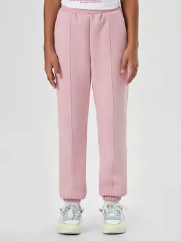 Брюки для девочек в зефирно-розовом цвете