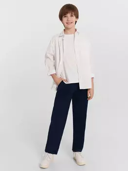 Брюки для мальчиков синие