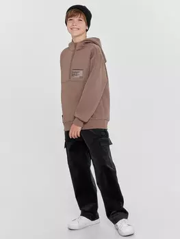 Брюки для мальчиков в черном цвете