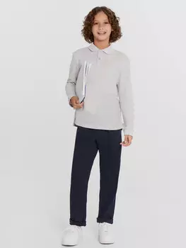 Брюки для мальчиков в сером цвете