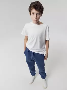 Брюки для мальчиков в синем оттенке