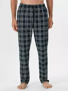 Брюки домашние мужские в клетку