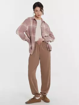 Брюки домашние женские коричневые