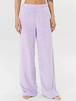 Брюки домашние женские лиловые