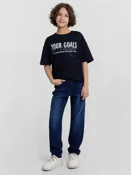 Брюки джинсовые для мальчиков (осенне-зимний ассортимент)