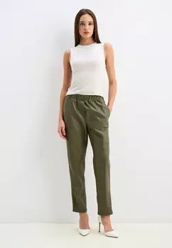 Брюки из экокожи