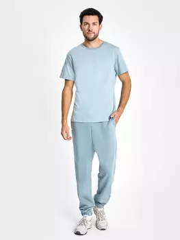 Брюки мужские джоггеры в синем оттенке