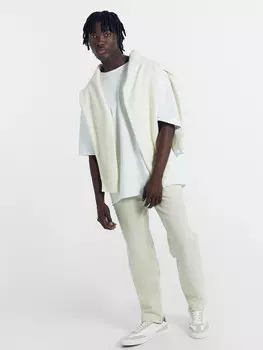 Брюки мужские молочно-белые