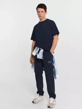 Брюки мужские синие