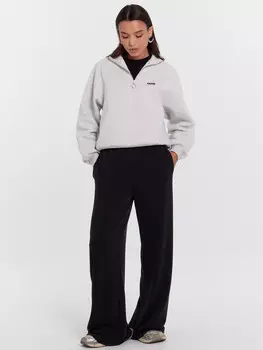 Брюки палаццо женские черные