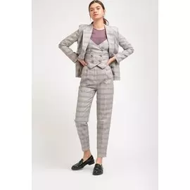 Брюки в клетку