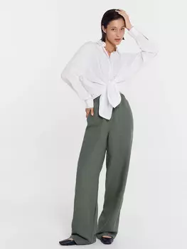 Брюки женские в сером цвете