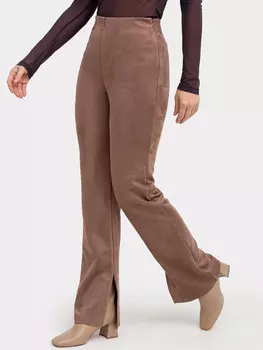 Брюки женские бежевые под