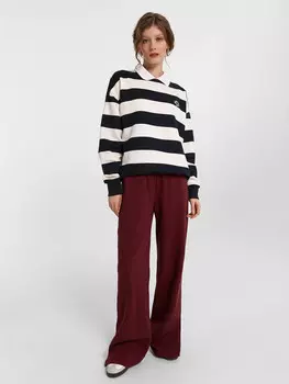 Брюки женские бордовые
