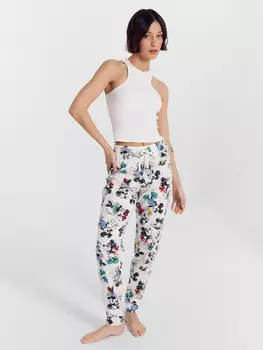 Брюки женские домашние с принтом