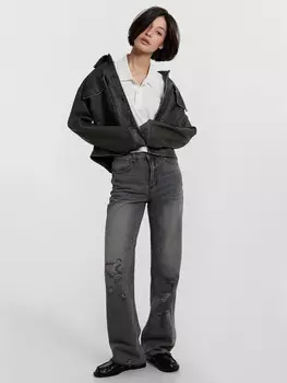 Брюки женские джинсовые