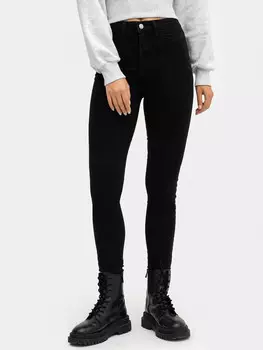 Брюки женские джинсовые черные