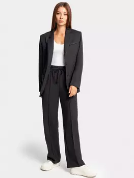 Брюки женские палаццо в темно-сером оттенке