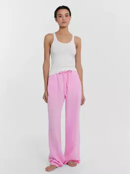 Брюки женские розовые