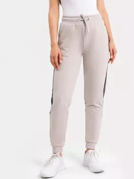 Брюки женские серо-бежевые