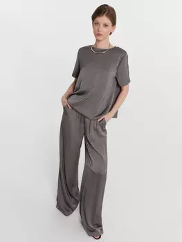 Брюки женские серые