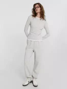 Брюки женские серые