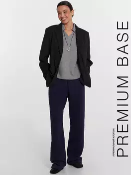 Брюки женские синие