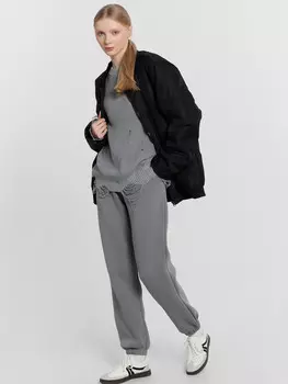 Брюки женские спортивные серые