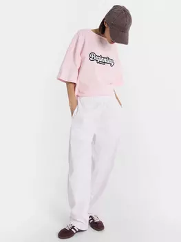 Брюки женские в белом цвете