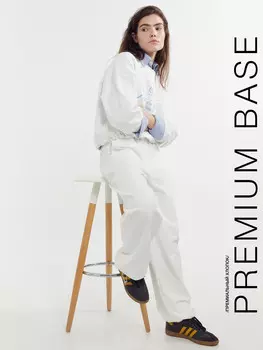 Брюки женские в белом цвете