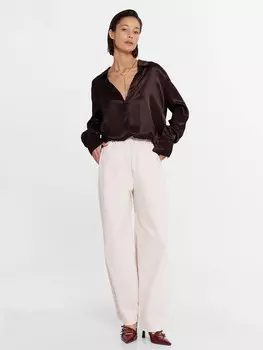 Брюки женские в бежевом цвете