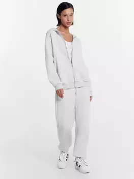 Брюки женские в светло-сером цвете