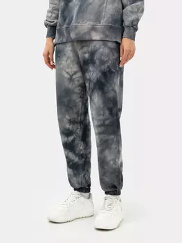 Брюки женские в технике тай-дай