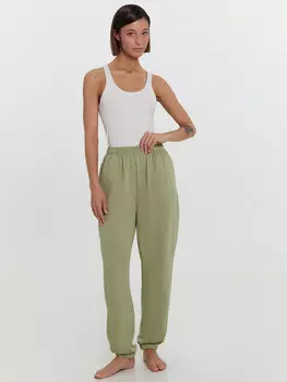 Брюки женские в зеленом оттенке