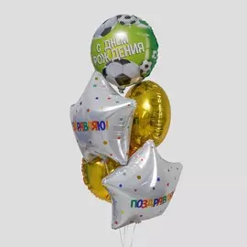 Букет из фольгированных шаров