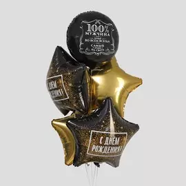 Букет из фольгированных шаров