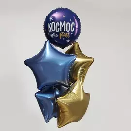 Букет из фольгированных шаров