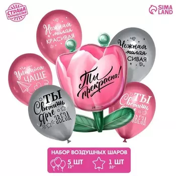 Шары воздушные, набор