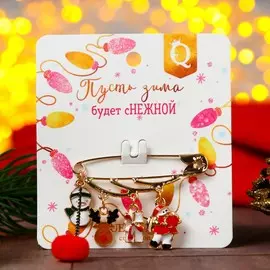 Булавка новогодняя