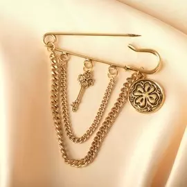 Булавка с подвесками