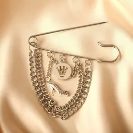 Булавка с подвесками