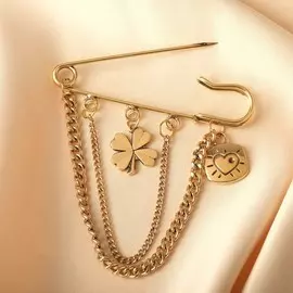 Булавка с подвесками