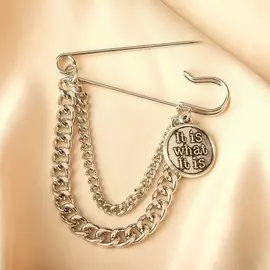 Булавка с подвесками