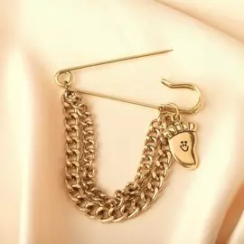 Булавка с подвесками