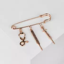 Булавка с подвесками