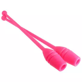 Булавы для художественной гимнастики вставляющиеся grace dance, 35 см, цвет розовый