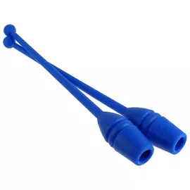 Булавы гимнастические 43 см, 270 г, цвет синий