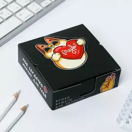 Бумага для записей в коробке