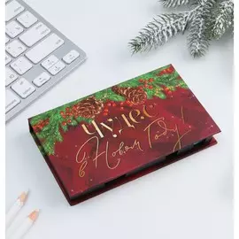 Бумажный блок в пластиковом футляре