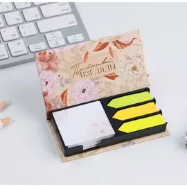 Бумажный блок в пластиковом футляре